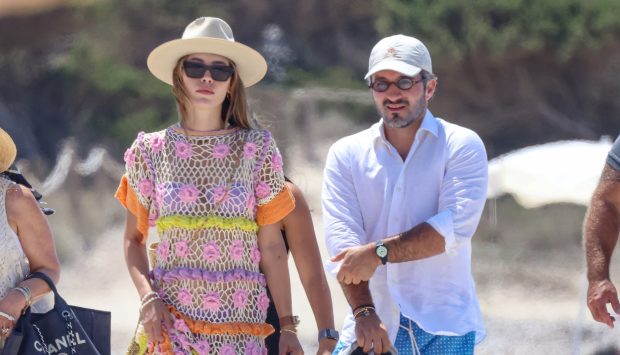 Michelle Salas y Danilo Díaz este verano en Ibiza / Gtres