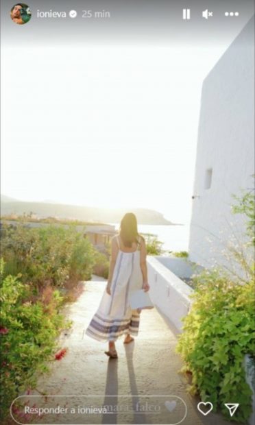 Tamara Falcó en Ibiza/ Instagram 