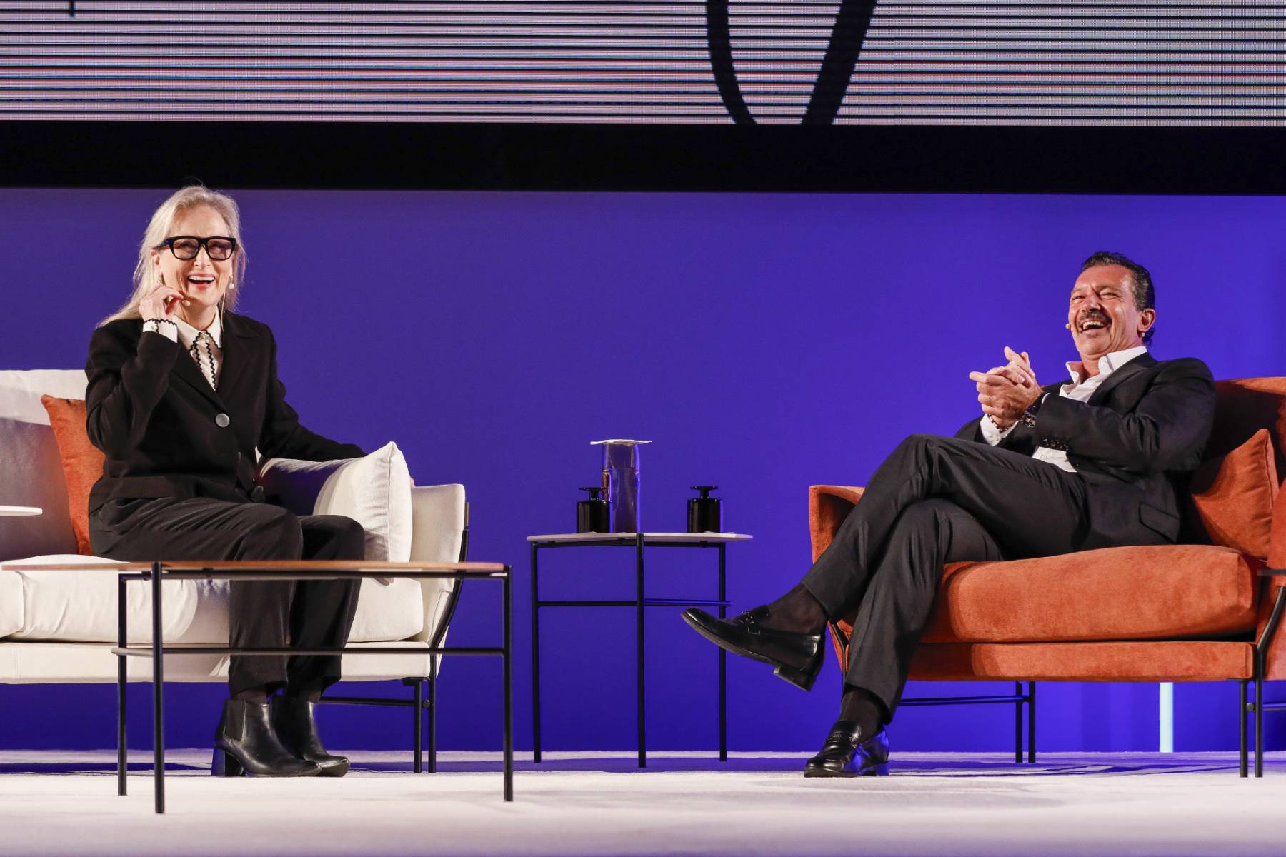 Meryl Streep y Antonio Banderas en Oviedo / Gtres