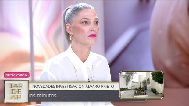 Laura Sánchez en el programa 'TardeAR'/ Mediaset 