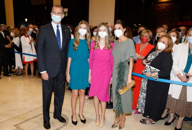 La Familia Real en el concierto previo a los Premios Princesa de Asturias de 2021 / Gtres