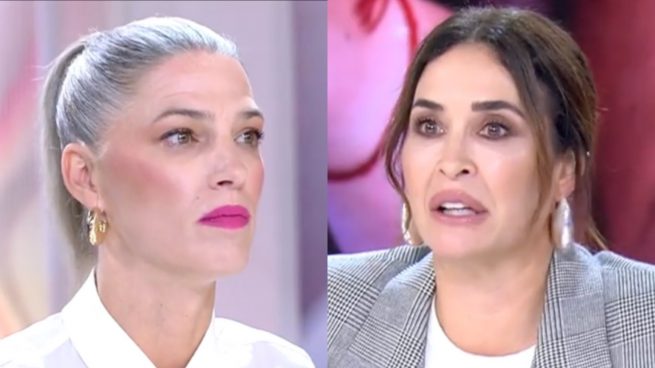 Vicky Martín Berrocal y Laura Sánchez en el plató de 'TardeAR'/ Mediaset