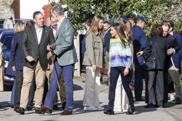 familia real, familia real asturias, familia real oviedo, familia real pueblo ejemplar,