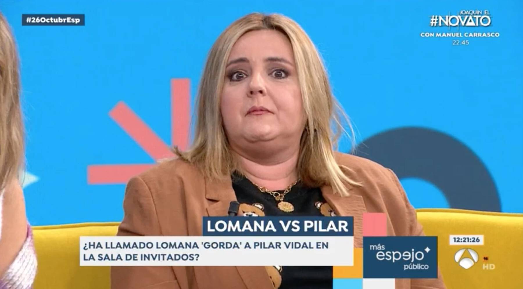 Carmen Lomana y Pilar Vidal en 'Espejo Público' 