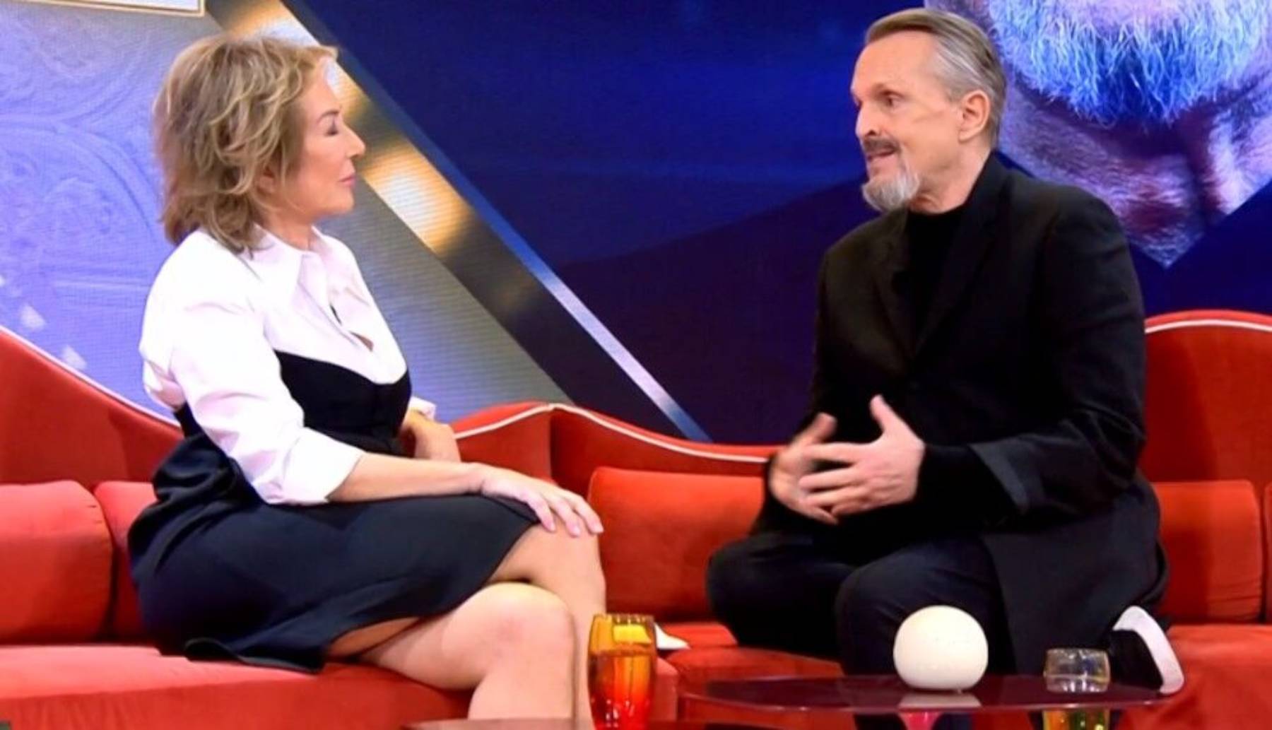 Miguel Bosé, Miguel Bosé TardeAR, Ana Rosa Bosé