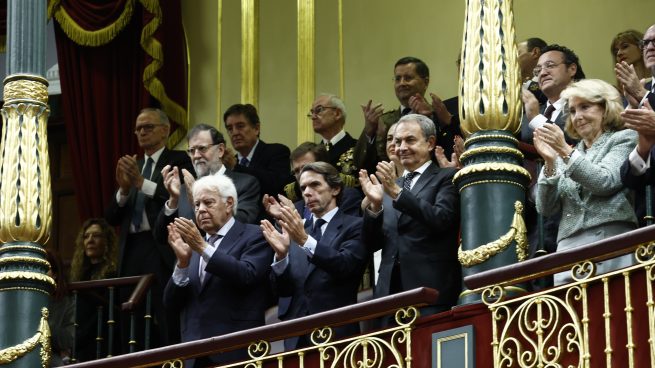 Princesa Leonor jura constitución, princesa Leonor jura asistentes, princesa Leonor Aznar Zapatero González