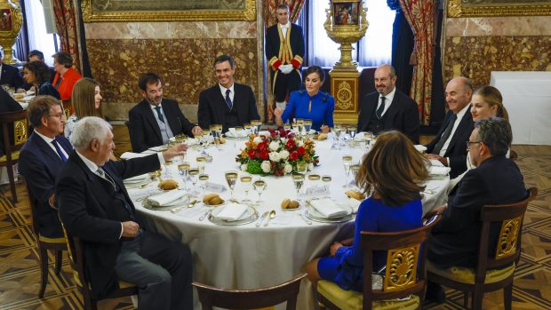 infanta Sofía almuerzo, Infanta Sofía Palacio Real