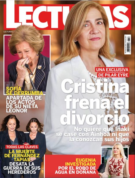 infanta Cristina divorcio, Reina Sofía lágrimas