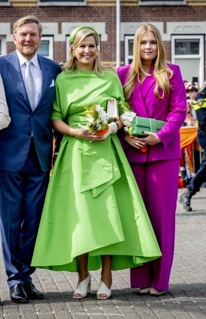 Máxima de Holanda, Máxima de Holanda vestido verde / Gtres