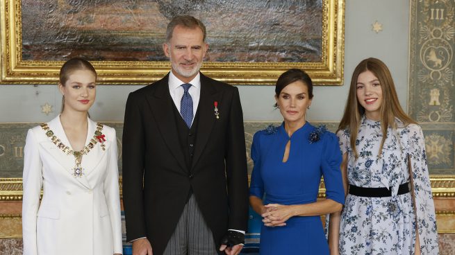 Infanta Sofía Palacio Real, Infanta Sofía vestido alquilado