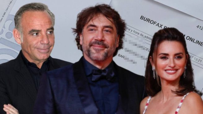 Penélope Cruz y Javier Bardem, Javier Bardem y Joaquín Torres, burofax Bardem Joaquín Torres