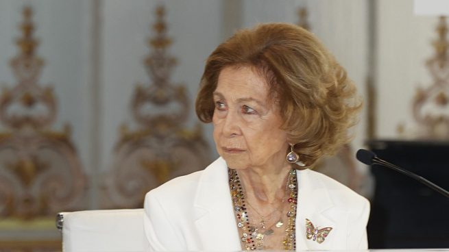 Reina Sofía lágrimas, Reina Sofía Leonor