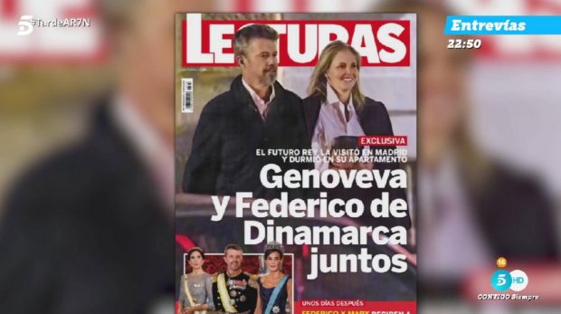 Genoveva Casanova y Federico de Dinamarca en Madrid, Genoveva Casanova novio, Federico Dinamarca