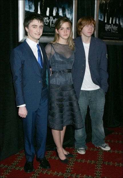 Daniel Radcliffe, Emma Watson y Daniel Radcliffe en una imagen de archivo / Gtres