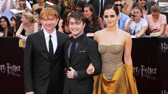 Harry Potter, Harry Potter y la piedra filosofal, Daniel Radcliffe, Emma Watson, Rupert Grint