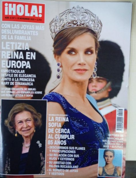 Revista ¡Hola!, Reina Letizia, Doña Sofía