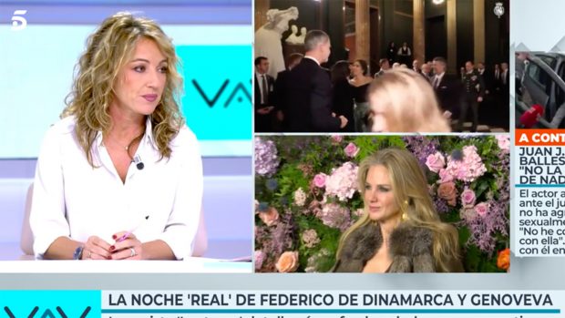 La periodista Sandra Aladro en 'Vamos a ver' / Telecinco