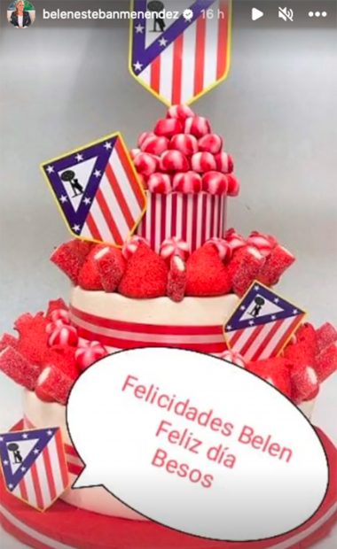 Tarta de cumpleaños de Belén Esteban, Belén Esteban, cumpleaños Belén Esteban