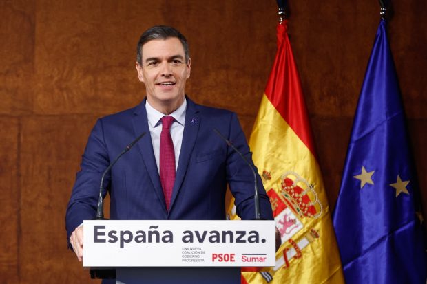 Pedro Sánchez amnistia, pedro sanchez protestas, pedro sanchez huelga,