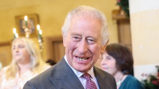 Carlos III durante su fiesta de cumpleaños /  GTRES