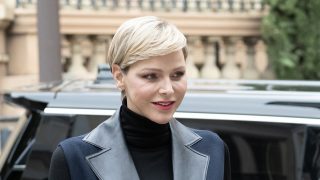 La princesa Charlene de Mónaco en un acto. / Gtres