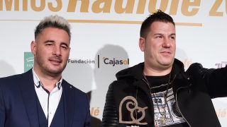 Andy y Lucas posando en una entrega de premios / GTRES
