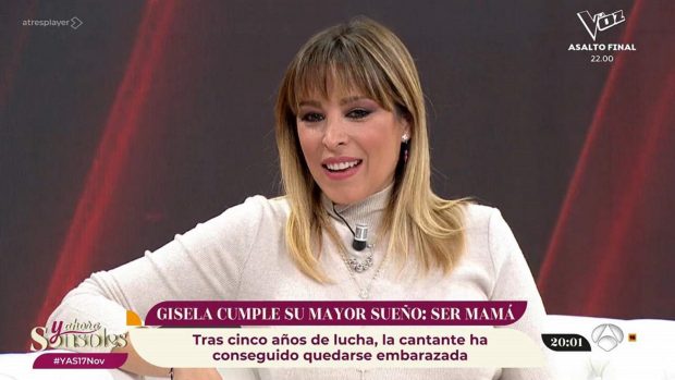 Gisela, Gisela sonsoles onega, Gisela embarazo, Gisela aborto,