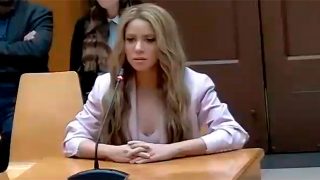 Shakira, declarando ante el juez / Gtres