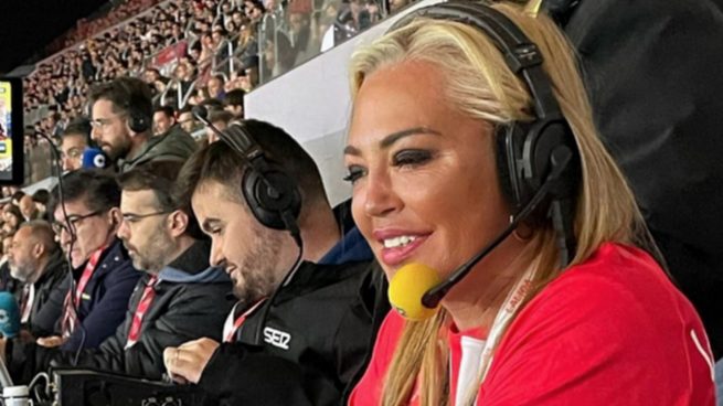 Belén Esteban, cadena ser, Belén Esteban comentarista deportiva, Belén Esteban telecinco,