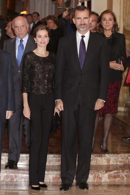 Sus Majestades, premios Cerecedo, looks Letizia premios Cerecedo