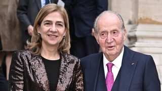Infanta Cristina y don Juan Carlos I/ Gtres