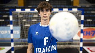 Pablo Urdangarin en un partido de balonmano/Gtres