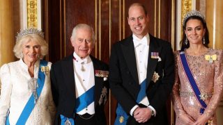 La familia real británica en una recepción en Buckingham. / RRSS