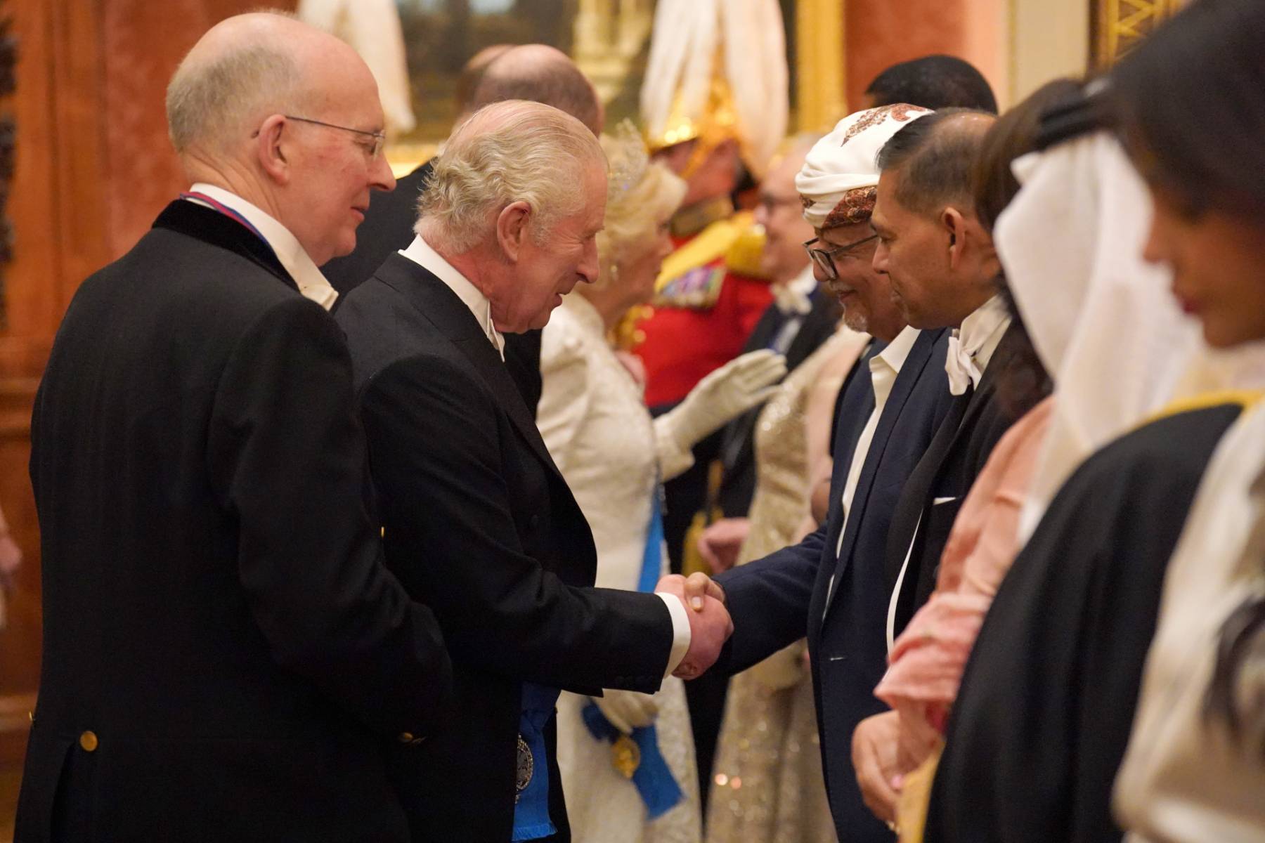 princesa Catalina, Rey Carlos, recepción Navidad Buckingham, racismo casa real 