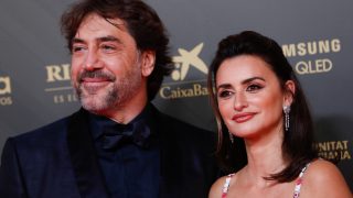 Penélope Cruz y Javier Bardem en la 36º edición de los premios Goya. (Foto: Gtres)