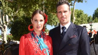 Jessica Bueno y Pablo Marques en la Feria de Sevilla/ Gtres