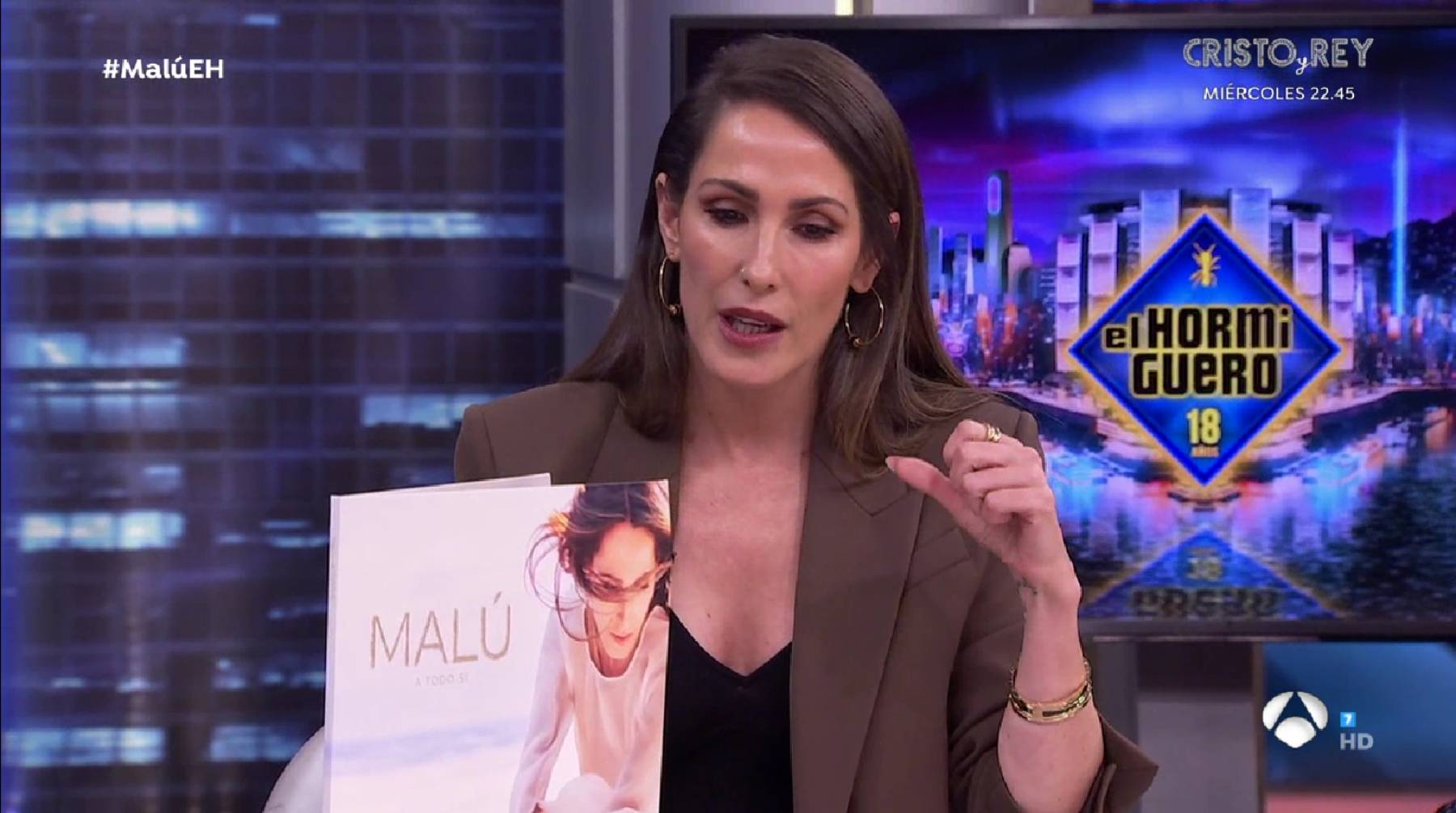 La cantante Malú en 'El Hormiguero' / Antena 3