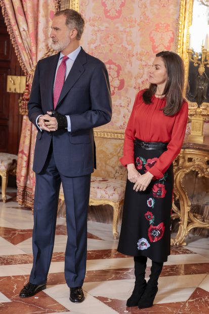 Reyes Felipe y Letizia