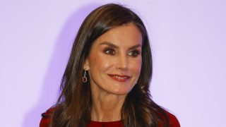 La Reina Letizia en un acto en Asturias. / Gtres