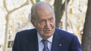 Juan Carlos I en el cumpleaños de la infanta Elena. / Gtres