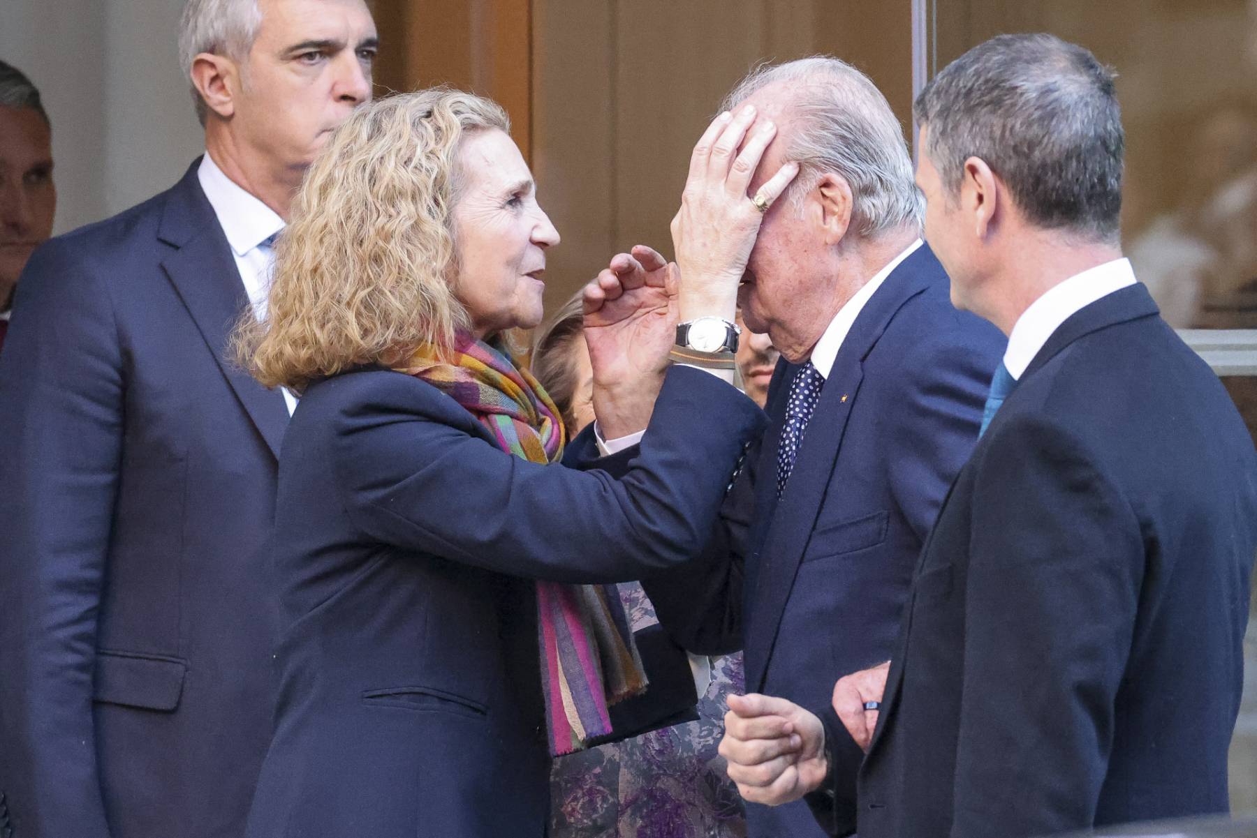 saludo Rey Juan Carlos Infanta Elena, cumpleaños infanta Elena, Juan Carlos I