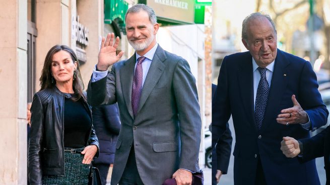 Rey Felipe, reina Letizia, Juan Carlos