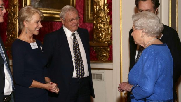 helen mirren y la reina isabel ii, helen mirren