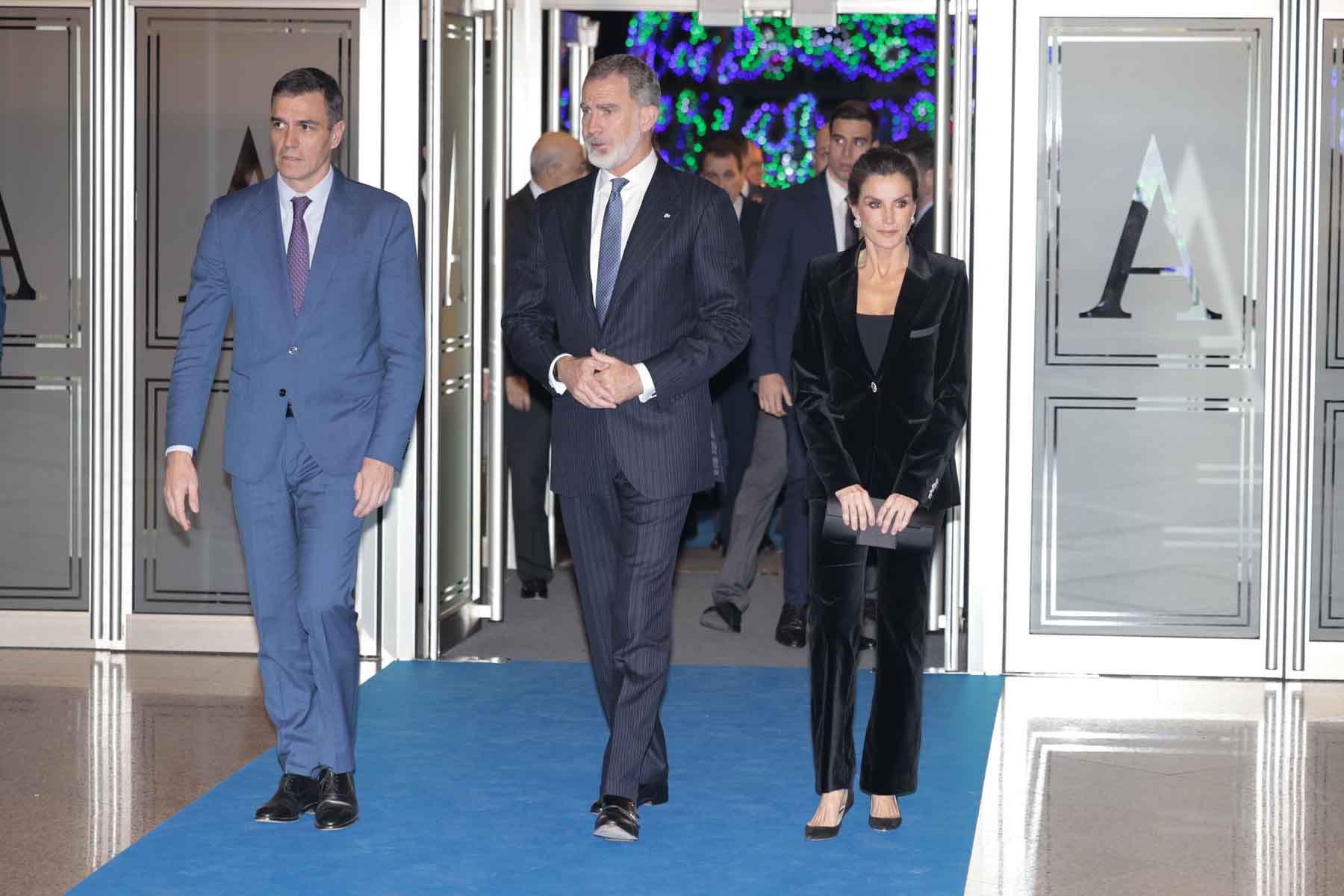 Letizia Paco Rabanne, Letizia concierto, Letizia terciopelo