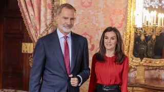 Los Reyes Felipe y Letizia juntos. / Gtres