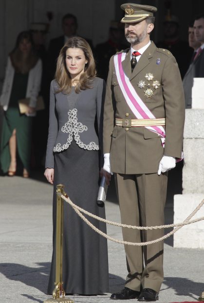 Reina Letizia, Pascua Militar