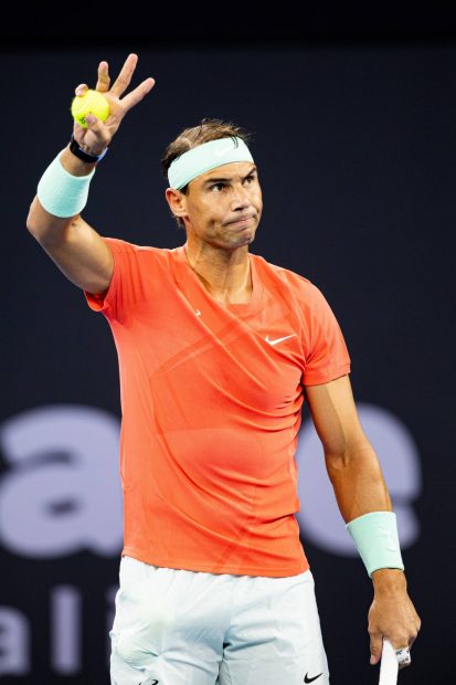 Rafa Nadal, Rafa Nadal Brisbane, hijo Rafa Nadal