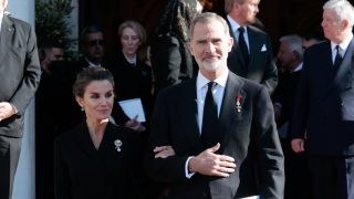 Los Reyes don Felipe y doña Letizia en Grecia. / Gtres