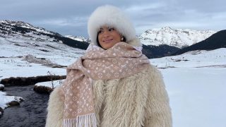 Marta Lozano en la nieve/ Instagram