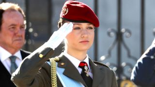 La princesa Leonor en la Pascua Militar. (Casa Real)